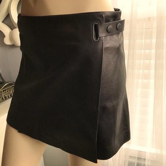 Alexander Wang Dresses & Skirts - ALEXANDER WANG LEATHER SKIRT